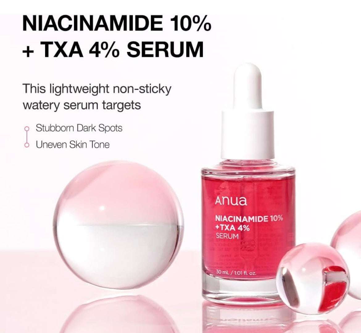 Anua Niacinamide 10% + TXA 4% Dark Spot Correcting Serum - Sapphire Beauty Booth