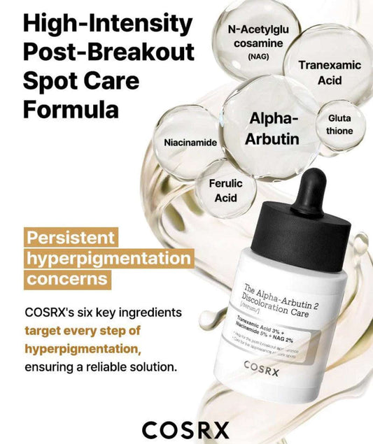 Cosrx Alpha-Arbutin 2 Discoloration Care Serum - 50ml - Sapphire Beauty Booth