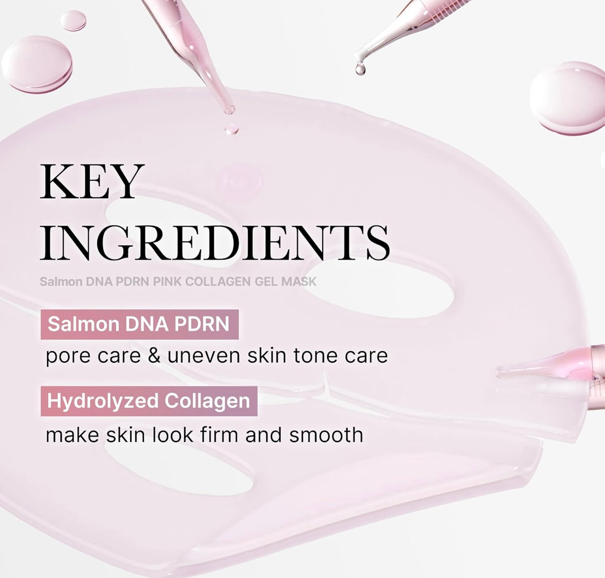 Medicube PDRN Pink Collagen Gel Mask - 1ea - Brightening Moisture Gel Cream, Anti-Blemish Body Lotion, skin moisturizer, dark spot correcting serum, needly daily toner pad, oil cleansers, moisturizing sunscreen, hand cream - Sapphire Beauty Booth