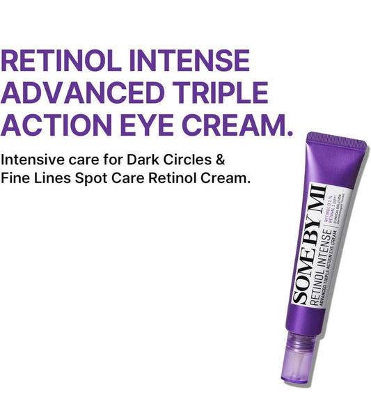 Some By Mi Retinol Intense Advanced Triple Action Eye Cream - 30ml - Sapphire Beauty Booth