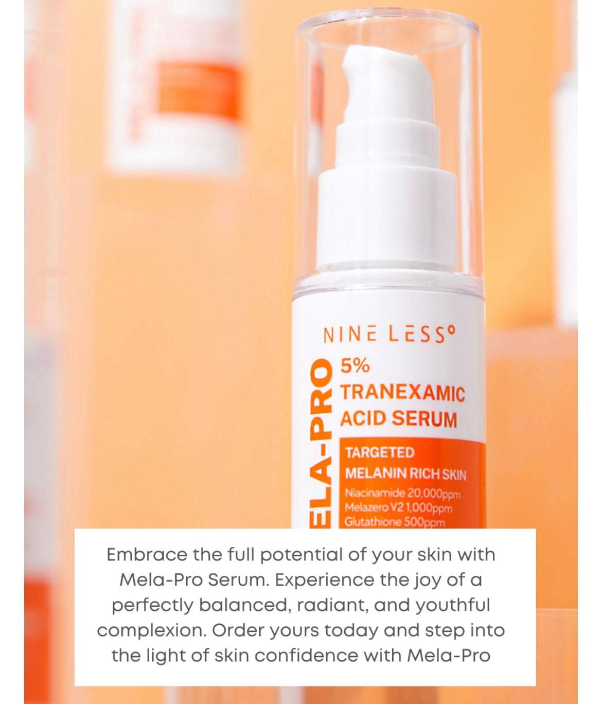 Nineless Mela-Pro 5% Tranexamic Acid Serum - 30ml - Sapphire Beauty Booth