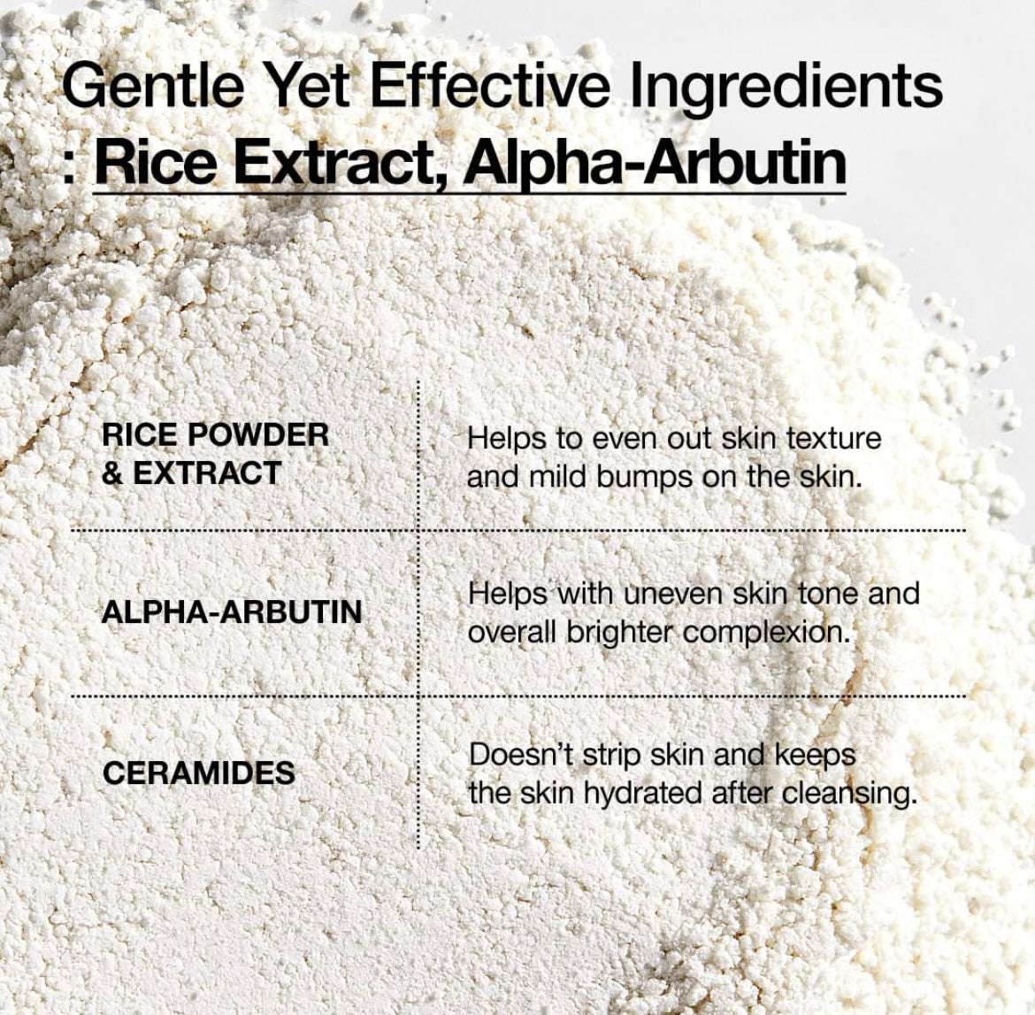 Anua Rice Enzyme Brightening Cleansing Powder - 40g - Sapphire Beauty Booth