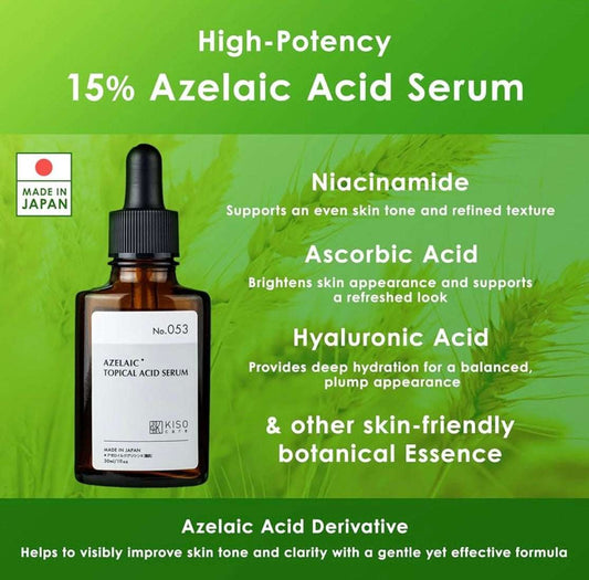 Kisocare - Azelaic Acid Derivative 15% Beauty Essence - 30ml - Sapphire Beauty Booth