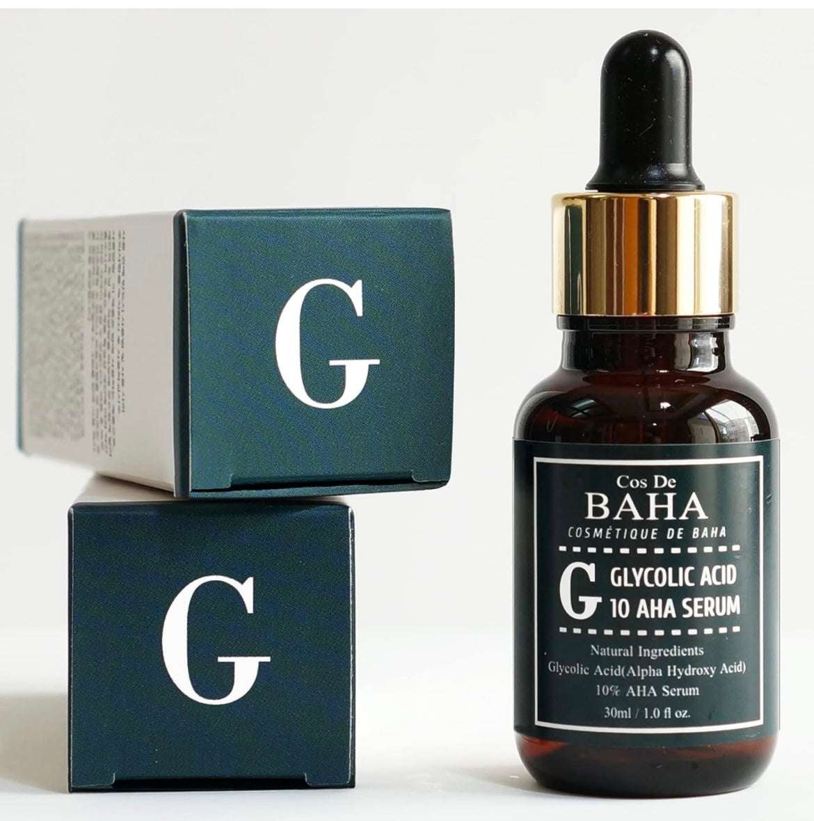 Cos de Baha Glycolic Acid 10 AHA Serum - 30ml - Sapphire Beauty Booth