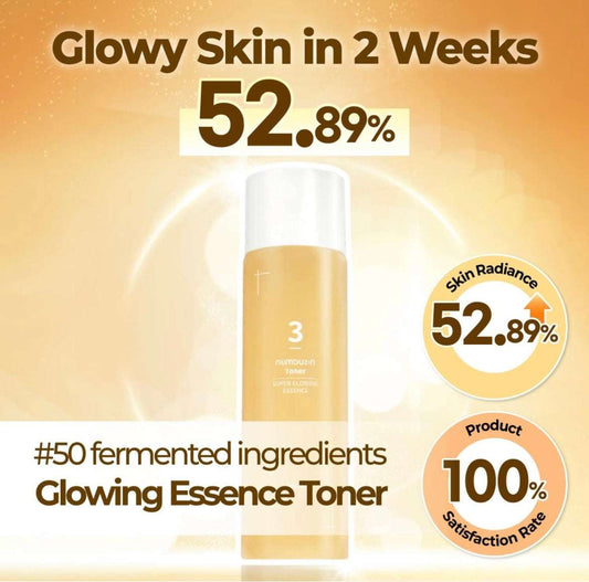 Numbuzin No.3 Super Glowing Essence Toner - Sapphire Beauty Booth