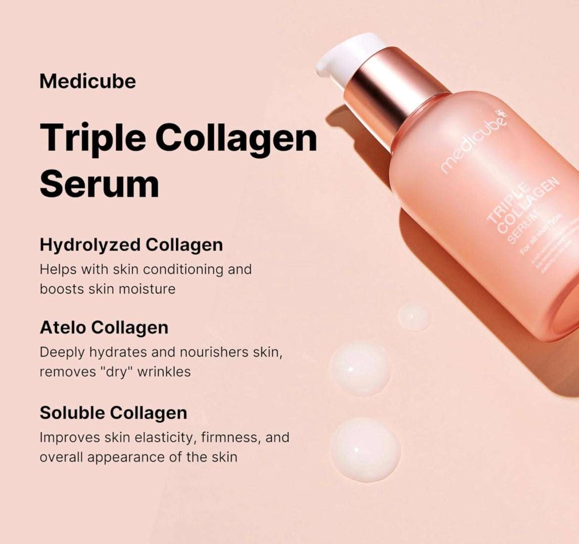 Medicube Triple Collagen Serum 4.0 - 55ml - Sapphire Beauty Booth