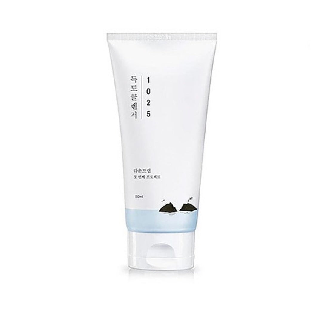 Round Lab 1025 Dokdo Cleanser - 150ml - Brightening Moisture Gel Cream, Anti-Blemish Body Lotion, skin moisturizer, dark spot correcting serum, needly daily toner pad, oil cleansers, moisturizing sunscreen, hand cream - Sapphire Beauty Booth