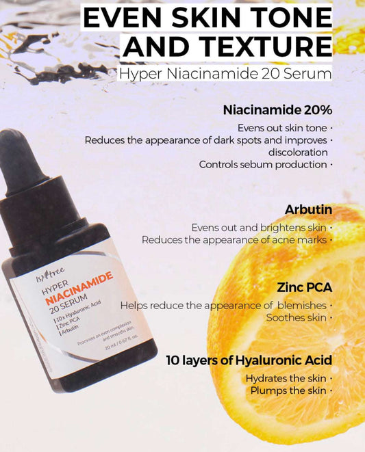 Isntree Hyper Niacinamide 20 Serum - 20ml - Sapphire Beauty Booth