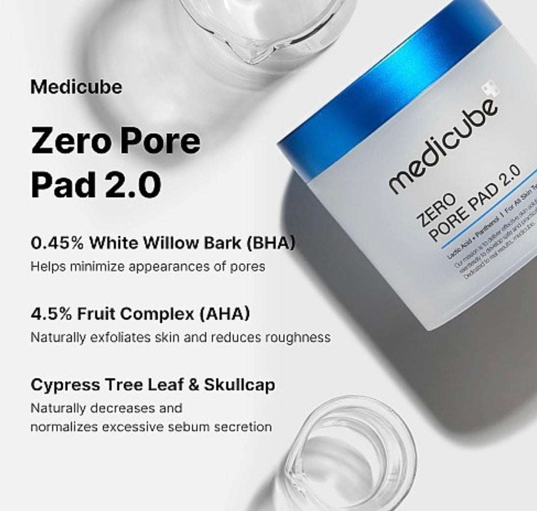 Medicube Zero Pore Pad 2.0 - 70 pads - Sapphire Beauty Booth