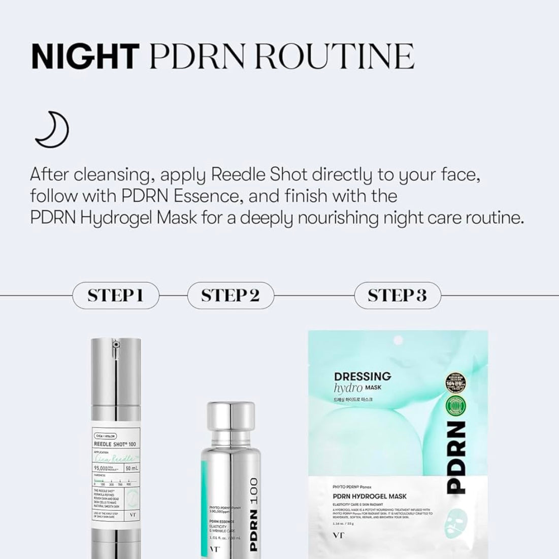 VT Cosmetics PDRN Essence 100 - 30ml - Brightening Moisture Gel Cream, Anti-Blemish Body Lotion, skin moisturizer, dark spot correcting serum, needly daily toner pad, oil cleansers, moisturizing sunscreen, hand cream - Sapphire Beauty Booth