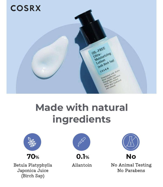 Cosrx Oil-Free Ultra-Moisturizing Lotion - 100ml - Sapphire Beauty Booth