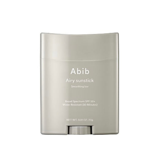 Abib Airy Sunstick Smoothing Bar - 23g | Discover skin care, face cream, lip gloss, sunscreen, and korean skin care products at Sapphire Beauty Booth— a trusted cosmetic shop near me and makeup store near me.