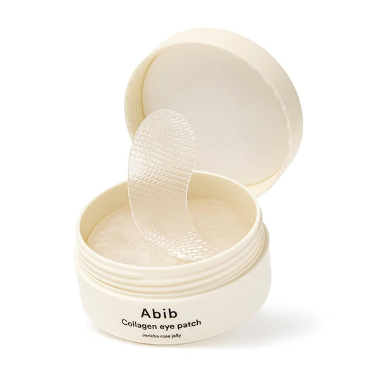 Abib Collagen Eye Patch Jericho Rose Jelly - 60 Patches | Discover skin care, face cream, lip gloss, sunscreen, and korean skin care products at Sapphire Beauty Booth— a trusted cosmetic shop near me and makeup store near me. | Sapphire Beauty Ghana