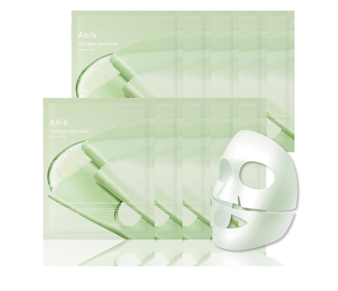 Abib Collagen Gel Mask Heartleaf Jelly - 1 each | Discover skin care, face cream, lip gloss, sunscreen, and korean skin care products at Sapphire Beauty Booth— a trusted cosmetic shop near me and makeup store near me.