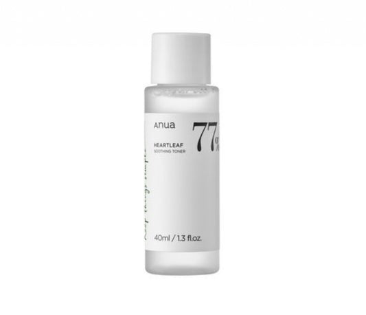 Anua Heartleaf 77% Soothing Toner - 40ml | Discover skin care, face cream, lip gloss, sunscreen, and korean skin care products at Sapphire Beauty Booth— a trusted cosmetic shop near me and makeup store near me.