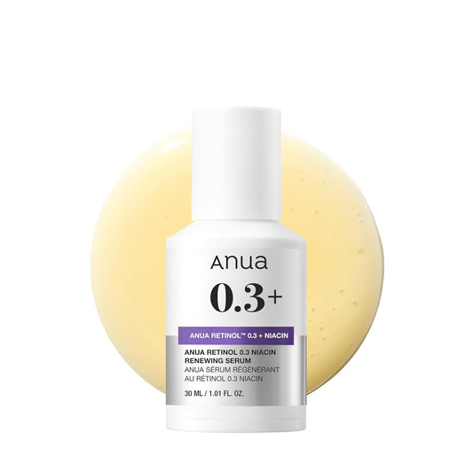 Anua Nano Retinol 0.3% + Niacin Renewing Serum - 30ml | Discover skin care, face cream, lip gloss, sunscreen, and korean skin care products at Sapphire Beauty Booth— a trusted cosmetic shop near me and makeup store near me. | Sapphire Beauty Ghana