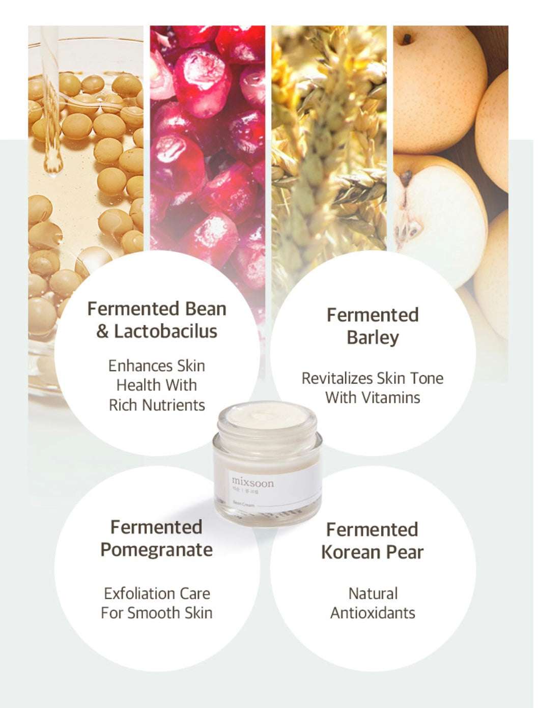 Mixsoon Bean Cream - 50ml - Sapphire Beauty Booth
