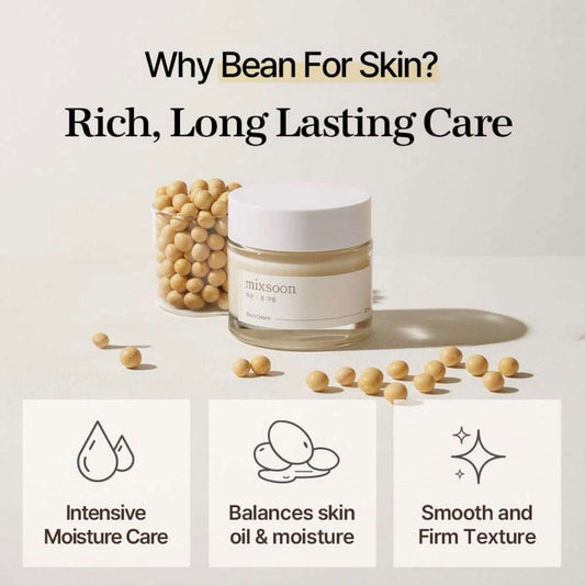 Mixsoon Bean Cream - 50ml - Sapphire Beauty Booth