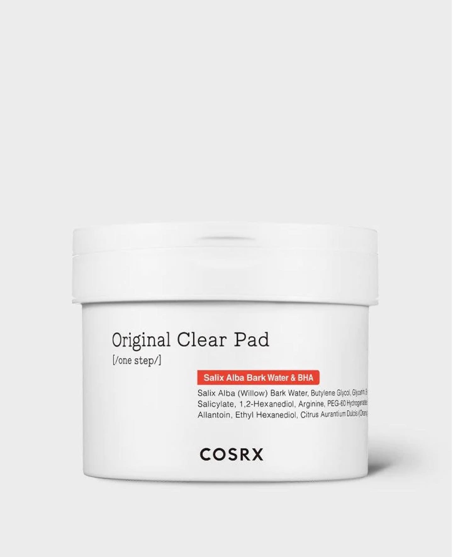 Cosrx One Step Original Clear Toner Pad - 70 pads - Brightening Moisture Gel Cream, Anti-Blemish Body Lotion, skin moisturizer, dark spot correcting serum, needly daily toner pad, oil cleansers, moisturizing sunscreen, hand cream - Sapphire Beauty Booth