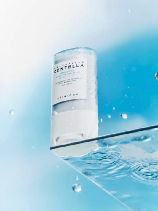 Skin1004 Hyalu-Cica Silky-Fit Sun Stick - 20g - Brightening Moisture Gel Cream, Anti-Blemish Body Lotion, skin moisturizer, dark spot correcting serum, needly daily toner pad, oil cleansers, moisturizing sunscreen, hand cream - Sapphire Beauty Booth