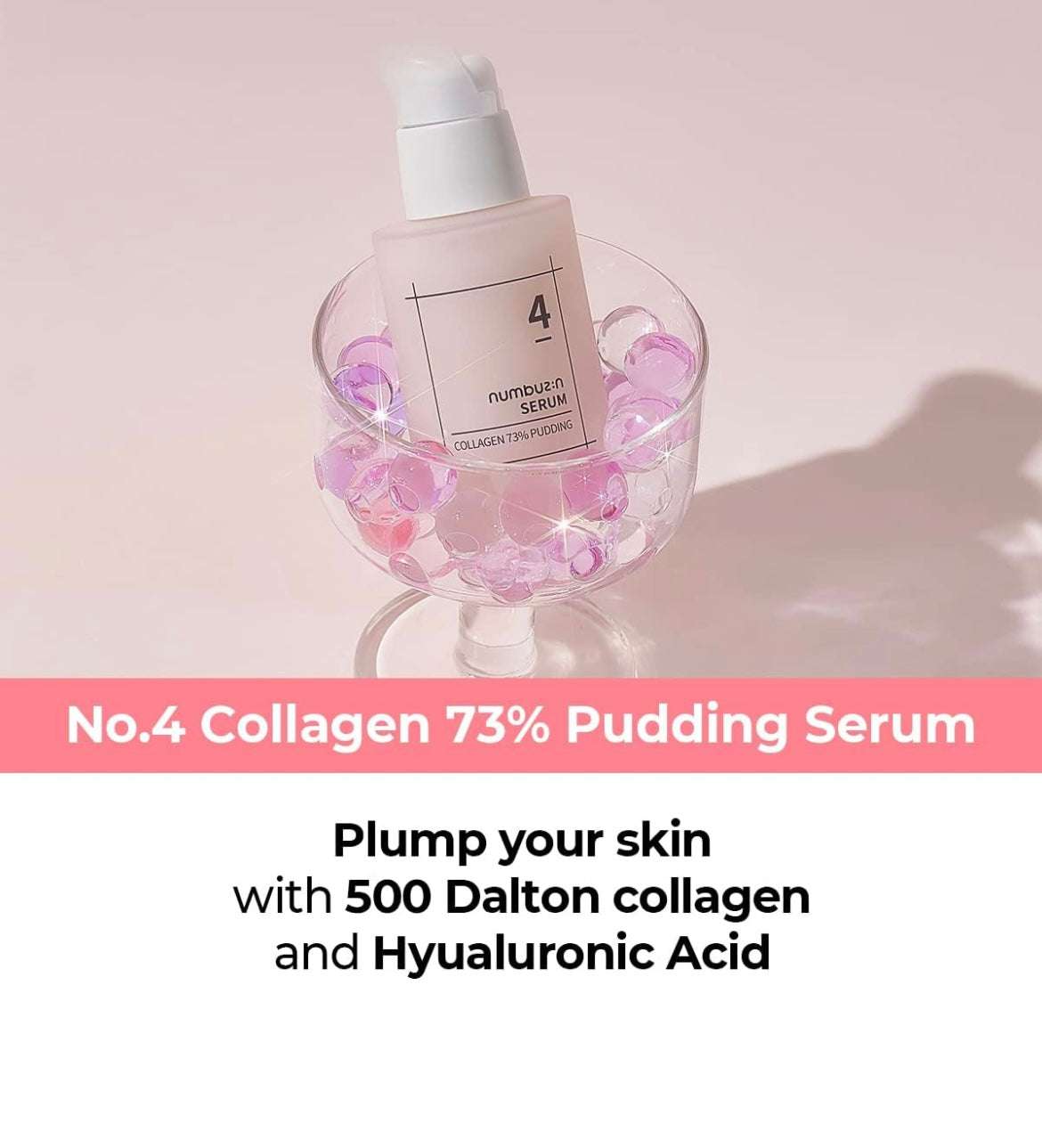 Numbuzin No.4 Collagen 73% Pudding Serum - 50ml - Sapphire Beauty Booth