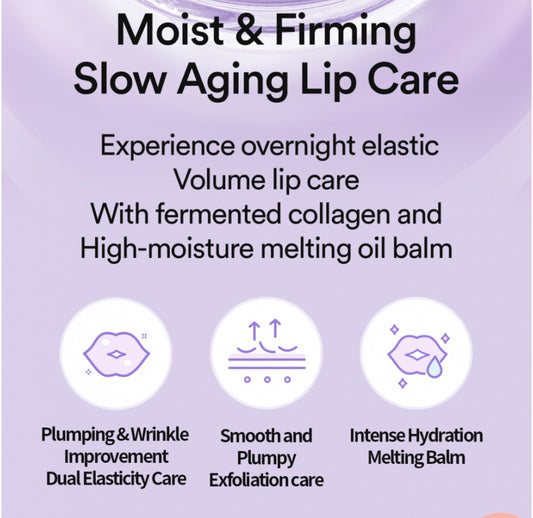 Tocobo Collagen Boosting Lip Mask - 20ml - Brightening Moisture Gel Cream, Anti-Blemish Body Lotion, skin moisturizer, dark spot correcting serum, needly daily toner pad, oil cleansers, moisturizing sunscreen, hand cream - Sapphire Beauty Booth