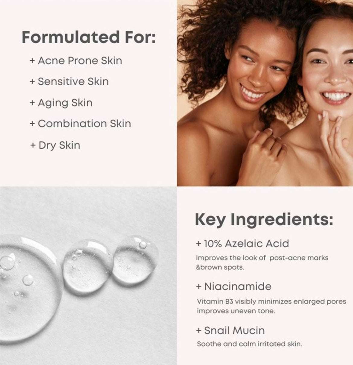 Nineless A-Control 10% Azelaic Acid Serum - 30ml - Sapphire Beauty Booth