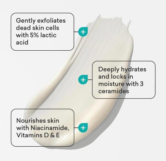 AmLactin Daily Nourish 5% Lactic Acid Body Lotion - 233 ml - Brightening Moisture Gel Cream, Anti-Blemish Body Lotion, skin moisturizer, dark spot correcting serum, needly daily toner pad, oil cleansers, moisturizing sunscreen, hand cream - Sapphire Beauty Booth