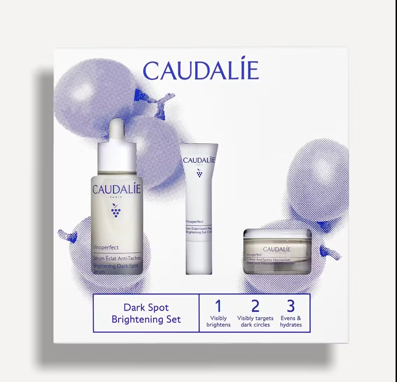 Caudalie Vinoperfect Brightening Routine for Dark Spots and Uneven Skin Tone Set | Discover skin care, face cream, lip gloss, sunscreen, and korean skin care products at Sapphire Beauty Booth— a trusted cosmetic shop near me and makeup store near me.