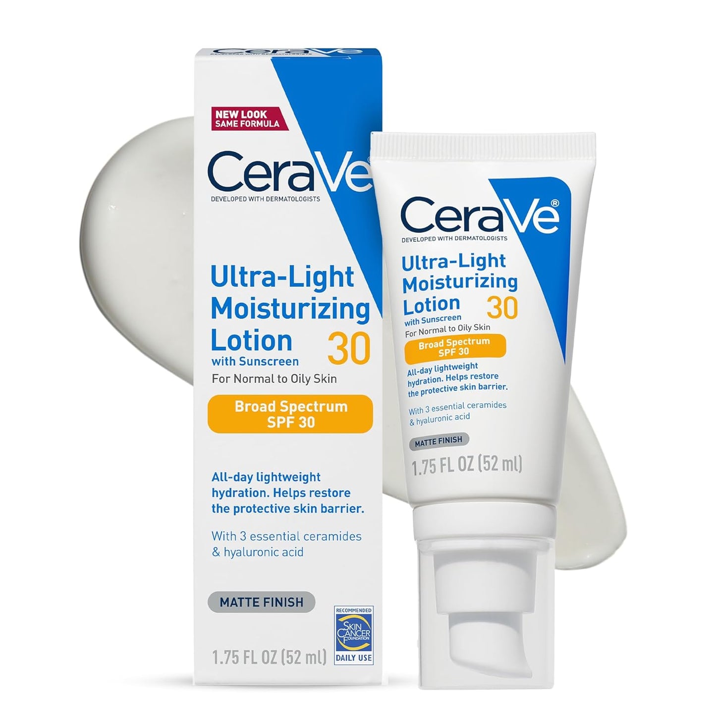 CeraVe Ultra-Light Moisturizing Lotion With SPF 30 - 52ml | Discover skin care, face cream, lip gloss, sunscreen, and korean skin care products at Sapphire Beauty Booth— a trusted cosmetic shop near me and makeup store near me. | Sapphire Beauty Ghana