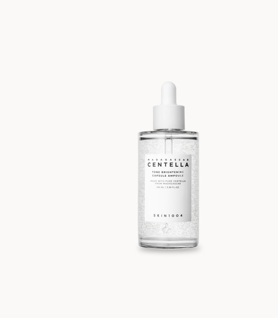 Skin1004 Madagascar Centella Tone Brightening Capsule Ampoule - Brightening Moisture Gel Cream, Anti-Blemish Body Lotion, skin moisturizer, dark spot correcting serum, needly daily toner pad, oil cleansers, moisturizing sunscreen, hand cream - Sapphire Beauty Booth