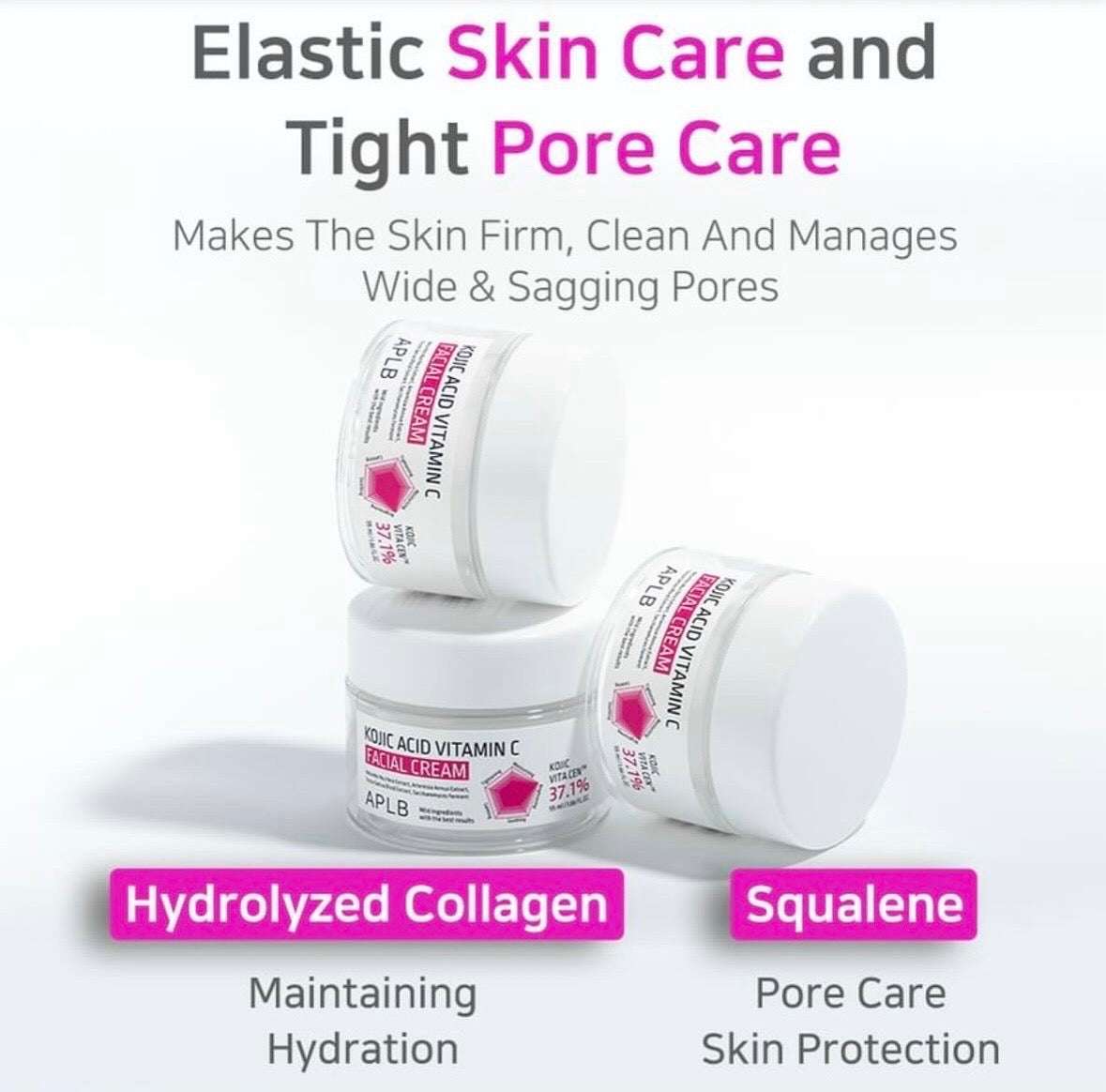 APLB - Kojic Acid Vitamin C Facial Cream - 55ml - Sapphire Beauty Booth