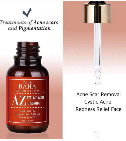 Cos De BAHA - AZ Azelaic Acid 10 Serum - 30ml - Sapphire Beauty Booth