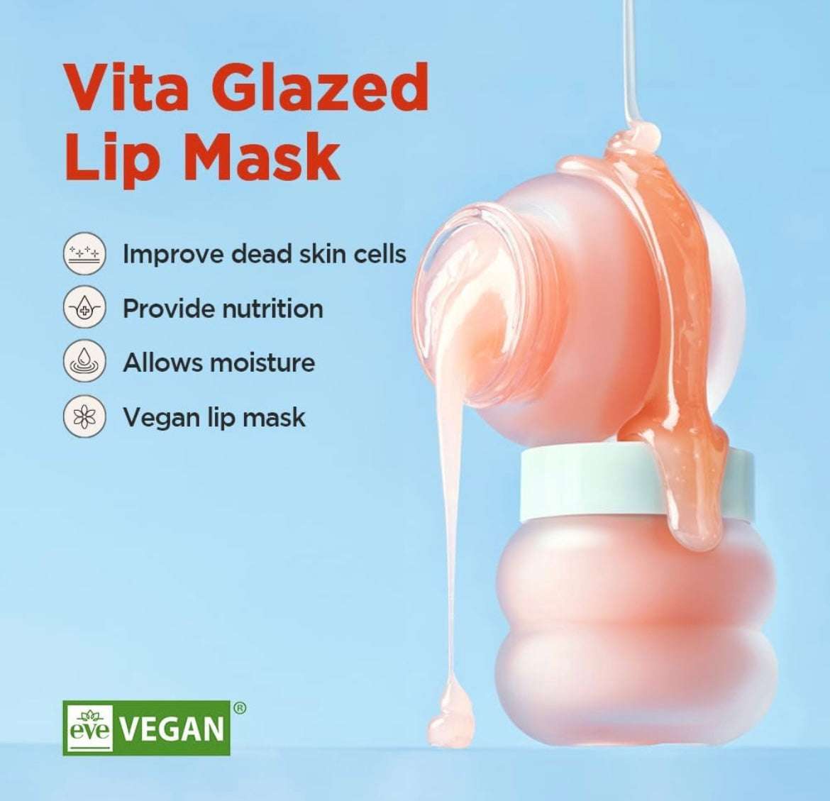 Tocobo Vita Glazed Lip Mask - 20ml - Sapphire Beauty Booth