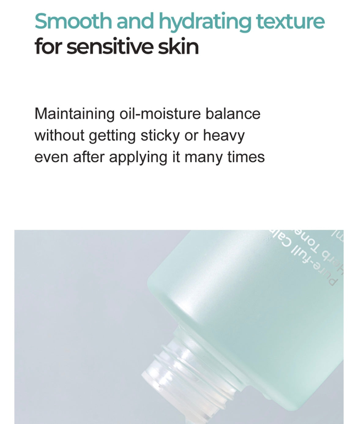 Numbuzin No.1 Pure-full Calming Herb Toner - 100ml - Brightening Moisture Gel Cream, Anti-Blemish Body Lotion, skin moisturizer, dark spot correcting serum, needly daily toner pad, oil cleansers, moisturizing sunscreen, hand cream - Sapphire Beauty Booth