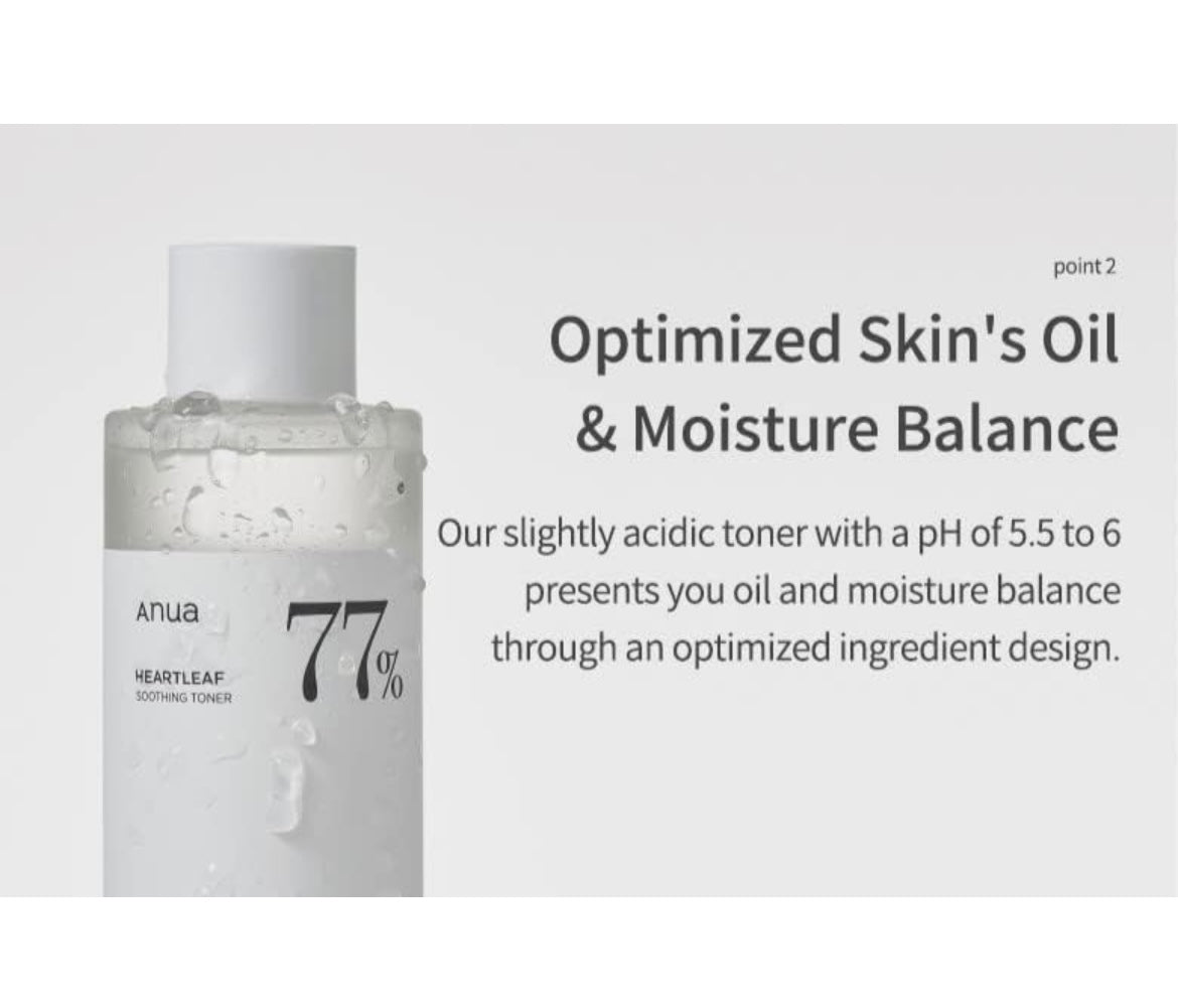 Anua Heartleaf 77% Soothing Toner - Brightening Moisture Gel Cream, Anti-Blemish Body Lotion, skin moisturizer, dark spot correcting serum, needly daily toner pad, oil cleansers, moisturizing sunscreen, hand cream - Sapphire Beauty Booth