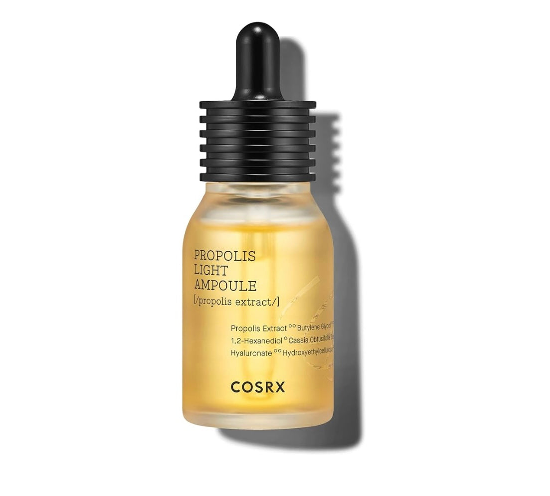 Cosrx Propolis Light Ampoule - 30ml - Brightening Moisture Gel Cream, Anti-Blemish Body Lotion, skin moisturizer, dark spot correcting serum, needly daily toner pad, oil cleansers, moisturizing sunscreen, hand cream - Sapphire Beauty Booth