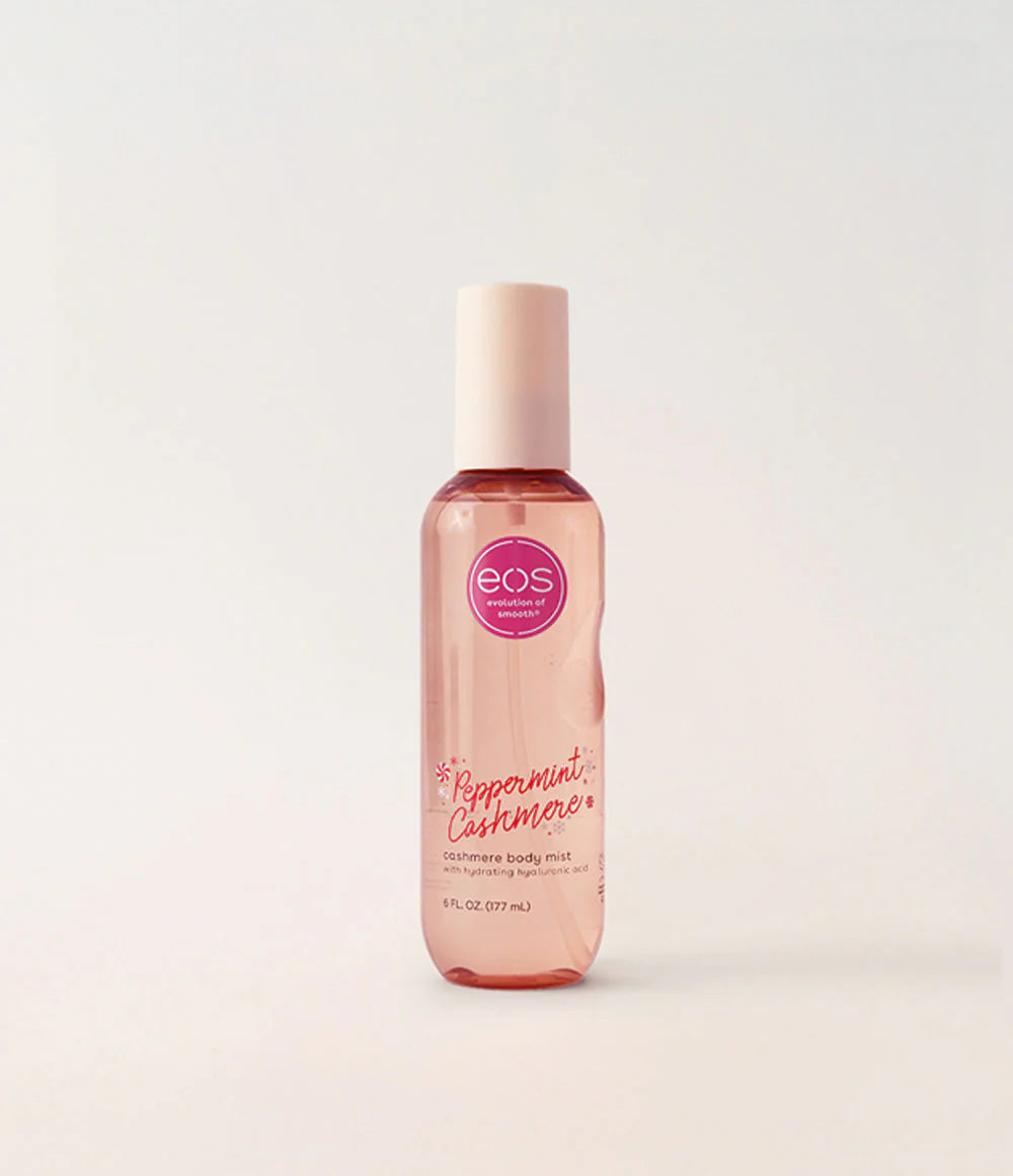 EOS Peppermint Cashmere Body Mist - 177ml | Discover skin care, face cream, lip gloss, sunscreen, and korean skin care products at Sapphire Beauty Booth— a trusted cosmetic shop near me and makeup store near me.