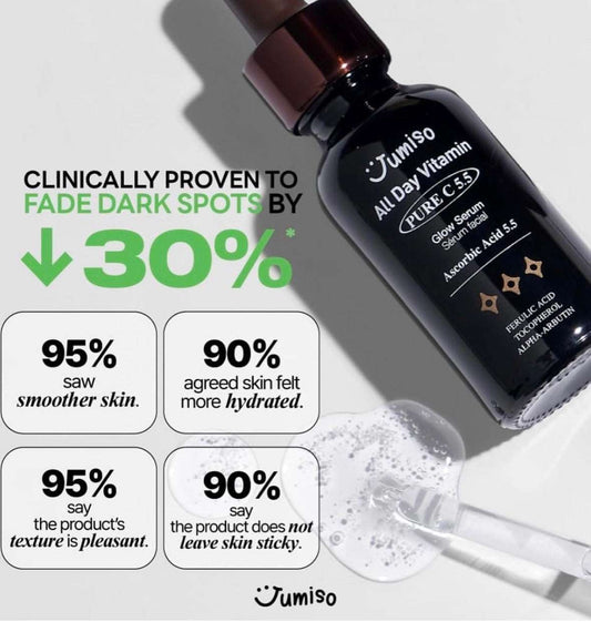 Jumiso All Day Vitamin Pure C 5.5 Glow Serum - 30ml - Sapphire Beauty Booth
