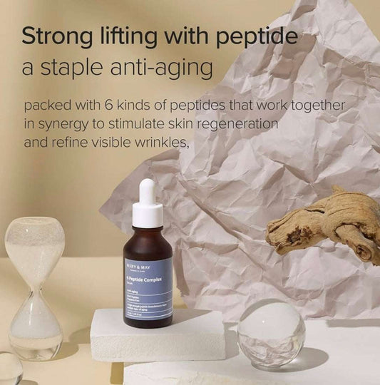 Mary&May 6 Peptide Complex Serum - 30ml - Sapphire Beauty Booth