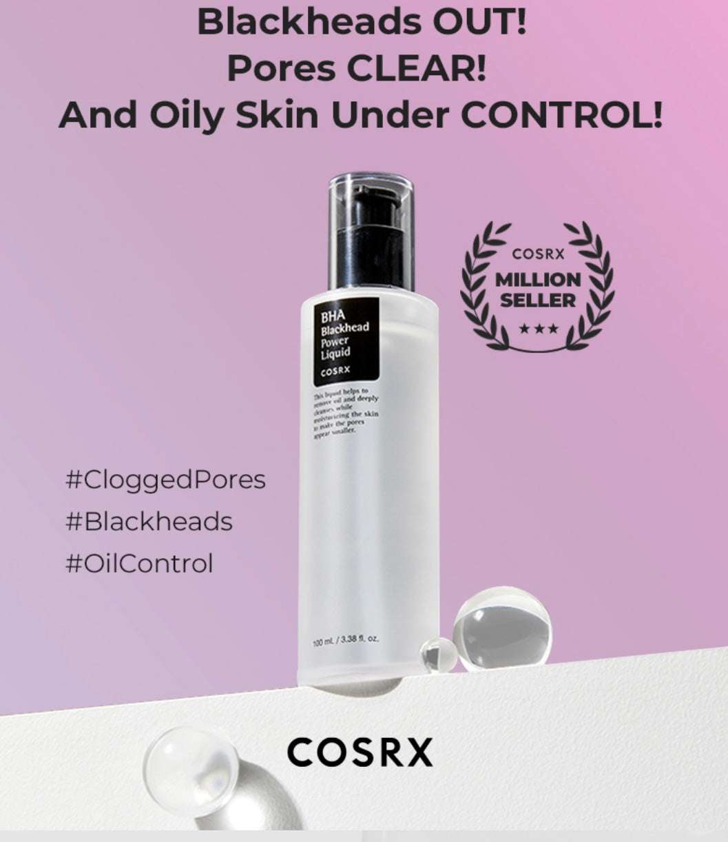 Cosrx BHA Blackhead Power Liquid -100ml - Sapphire Beauty Booth