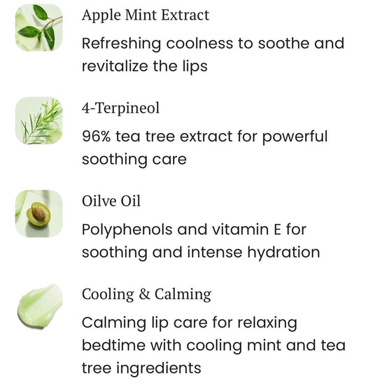 Tocobo Mint Cooling Lip Mask - 20m - Sapphire Beauty Booth