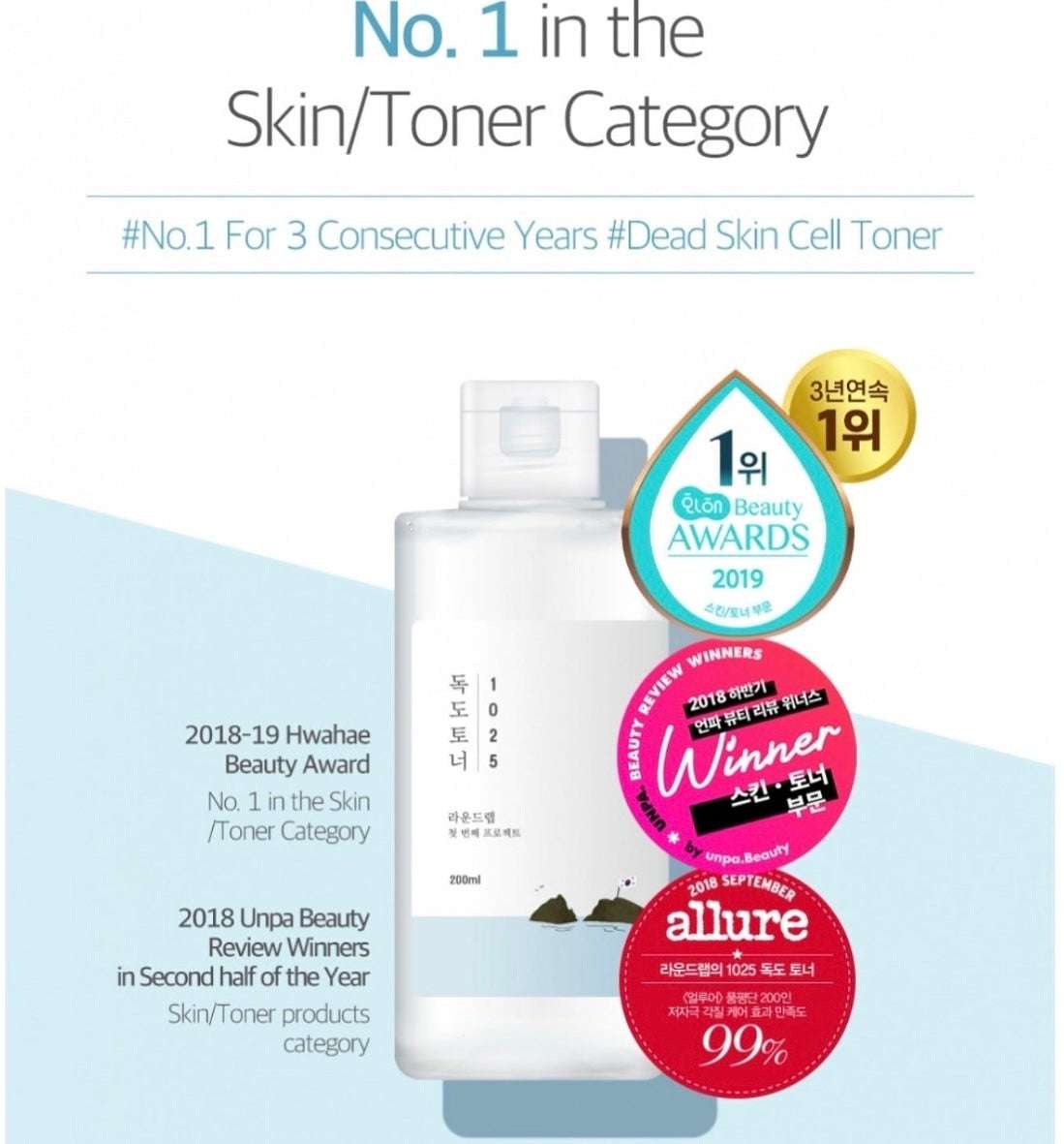 Round Lab 1025 Dokdo Toner - 200ml + Birch Juice Moisturizing Sunscreen - 50ml Set - Sapphire Beauty Booth