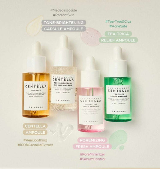 Skin1004 Madagascar Centella Ampoule Set - 4 Serums - Sapphire Beauty Booth