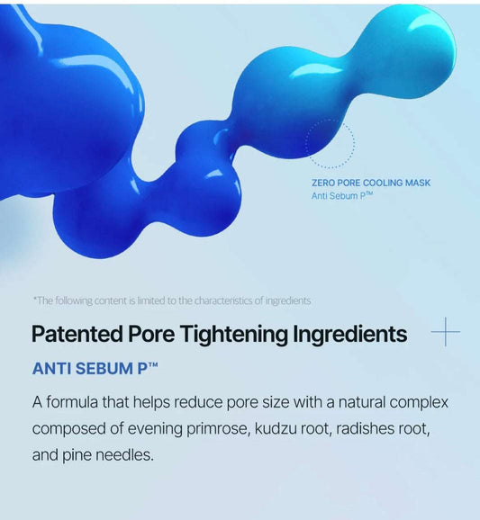 Medicube Zero Pore Cooling Mask - 1 each - Sapphire Beauty Booth