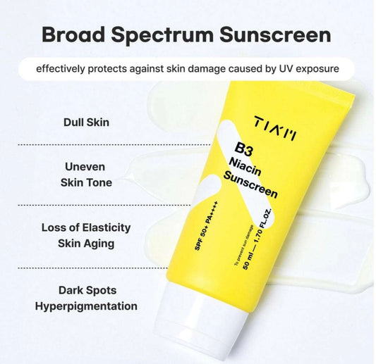 Tiam B3 Niacin Sunscreen - 50ml - Sapphire Beauty Booth
