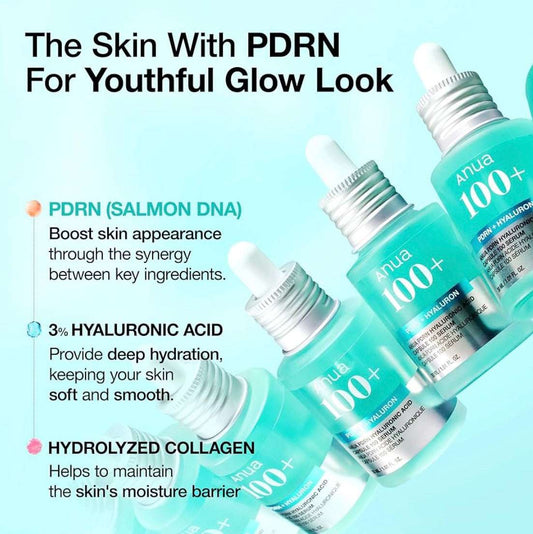 Anua PDRN Hyaluronic Acid Capsule 100 Serum - 30ml - Sapphire Beauty Booth