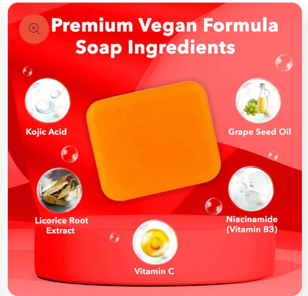 Kojic Acid Dark Spot Corrector Soap - (2 Bars) - Sapphire Beauty Booth