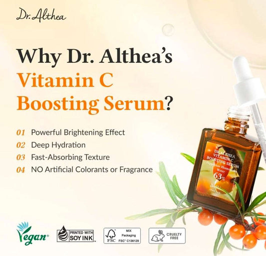 Dr. Althea Vitamin C Boosting Serum - 30ml - Sapphire Beauty Booth