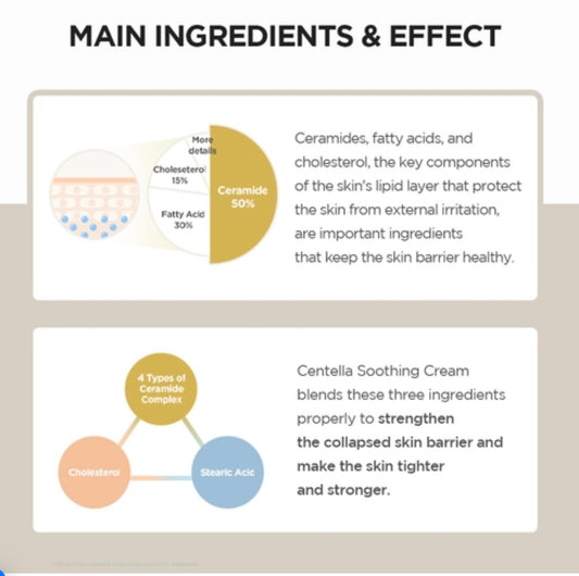 Skin1004 Madagascar Centella Soothing Cream - 75ml - Brightening Moisture Gel Cream, Anti-Blemish Body Lotion, skin moisturizer, dark spot correcting serum, needly daily toner pad, oil cleansers, moisturizing sunscreen, hand cream - Sapphire Beauty Booth